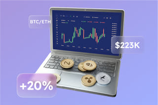 Technology visualisation of an AI automated trading system on Auric Bondgrove